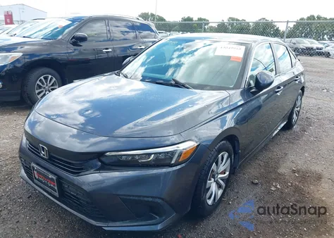 2022 Honda Civic Lx из США, поврежденный, VIN 2HGFE2F22NH522360